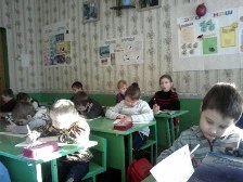 на уроке