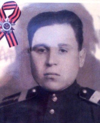 Новиков Николай Дмитриевич, командир самоходной артиллеристской установки, 1926 г.р.,  д. Берестов Севского района Брянской области.jpg